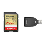 SanDisk Extreme 256GB UHS-I SDXC card + RescuePRO Deluxe with the SanDisk SD UHS-I Card Reader
