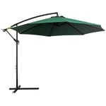 3m Garden Banana Parasol Cantilever Umbrella withCrankand Base