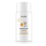 Babe Super Fluide SPF50 Émulsion Protectrice Pour Le Visage 50 Ml Crème Solaire