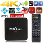 MXQ pro Android 7.1 TV BOX Débloqué Android Entièrement Chargé Kodi 17.4 Quad Core 1 + 8 GB Streaming Media Player Set-top box PK X96 X92