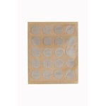 REI - Pack 40 Bandes Adhésives pour Vis Fabriqué en pvc Finition lin beige 40 Unités - talla