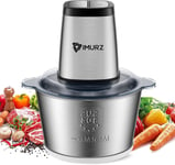 Mini Chopper Electric Food Processor with 2 Litre Stainless Steel 2