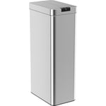 hOmeLabs 79L Automatic Stainless Steel Kitchen Bin with Butterfly Lid and Motion Sensor