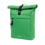 Walker 42263-332 Classic Backpack Roll Top Digital Green with Main Compartment, Laptop Compartment, Ergonomic Shoulder Strap and Middle Compartment with Mobile Phone Pocket, Water-Repellent, Approx.