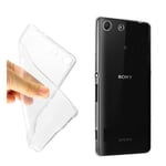 Sony Xperia M5 Transparent skydd (flexibelt)