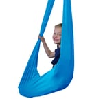 YANFEI Indoor Therapy Swing For Kids - Sensory Swing Great For Autism, ADHD, And Sensory Processing Disorder - Snuggle Swing Hammock Chair Toy Fun (Color : ROYAL BLUE, Size : 150X280CM/59X110IN)