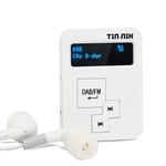 Tin-Nik DAB-398SD Personal Portable DAB/DAB+/FM Radio, Pocket Digital RDS FM Mini Radio with Rechargeable Battery, Earphones, OLED Display for Sports, Run, Walk, jogging or Cycling