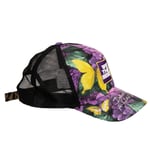 DOLCE & GABBANA DJ Khaled Mesh Back Baseball Cap Purple Black 11384