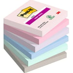 Post-It 7100259204 note paper Square Blue, Green, Grey, Pink, Purple 9