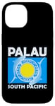 iPhone 14 Flag of Palau South Pacific Spotted Shark Case