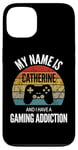 Coque pour iPhone 13 Mon nom est Catherine et j'ai un ajout de jeu