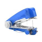 (Blue)Handheld Sewing Machine Compact Mini Sewer Machine Easy To Operate For