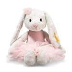 Steiff Hoppie - Lapin de Ballet - 30 cm - Peluche avec Oreilles Tombantes - Peluche Moelleuse en Tenue de Ballet - pour Filles et garçons - Lavable en Machine