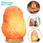 Himalayan Salt Lamp Dimmer Crystal Pink Rock Natural Healing Ioniser Home 5-6kg