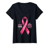 Womens Support The Fighters Admire The Survivors Honor The Taken V-Neck T-Shirt