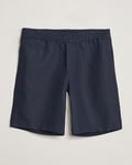 Samsøe Samsøe Smith Linen/Cotton Drawstring Shorts Salute Navy