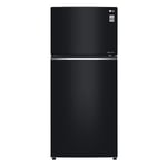 LG GTB744BMBED Réfrigérateur 2 Portes en Verre 547LT Nofrost Onduleur Noir Cl.e