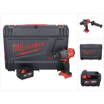 Milwaukee M18 FPD3-501X Perceuse-visseuse à percussion sans fil 18 V 158 Nm Brushless + 1x batterie 5,0 Ah + HD Box - sans chargeur