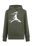 Sweat-Shirt Nike Jordan Jumpman 95D228-E6F Junior Enfant Garçon à Capuche Olive