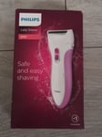 Philips SatinShave WET & DRY Women Electric Shaver Leg Epilator + Trimming Comb