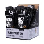 Nduranz Nrgy Unit Gel - Energi-gel for løpere, 16 stk, One Size Unisex, Hvit - Optimal ytelse og rask energi!