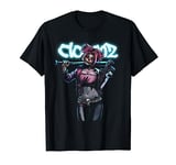 Scary Female Creepy Circus Clown Girl Horror Halloween T-Shirt