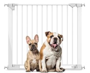 Bettacare Dog Safety Gate, SafeStep Pet Pressure Gate, White, 96cm - 103cm