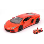 [FR] Rastar LAMBORGHINI AVENTADOR LP700-4 ORANGE 1:18 - RAT61300OR