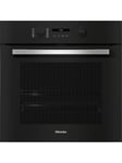Miele H2766-1BP AirFry Built In Electric Single Oven, Black