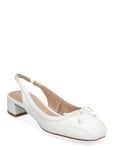 Mango Sling Back Ballerina Vit