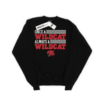 Disney Womens/Ladies High School Musical The Once A Wildcat Sweatshirt (Black) - Size 2XL