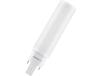 Osram Dulux D - Led-Lyspære - Form: Tubulær - Mattslipt Finish - G24d-2 - 7 W (Ekvivalent 18 W) - Klasse E - Kjølilg Hvitt Lys - 4000 K