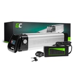 GC Batterie Vélo Electrique 36V 15Ah Li-Ion E-Bike Silverfish avec Chargeur