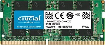 Crucial CT8G4SFS8266 8 GB (DDR4, 2666 MT/s, PC4-21300, Single Rank x8, SODIMM, 2