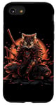 iPhone SE (2020) / 7 / 8 Cat Samurai Ninja Cat Samurai Art Ukiyo-e Case