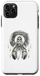 Coque pour iPhone 11 Pro Max Santa Muerte Sacred Art - Squelette mystique avec faux