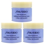 30%OFF! SHISEIDO Vital Perfection Uplifting Firming Cream travelsize ◆5mlX3◆ P/F