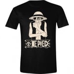 PCMerch One Piece - Luffy Pose Logo (M)