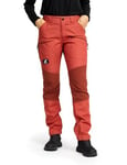 RevolutionRace Femme Nordwand Pro Pants, Pantalon Durable pour la randonnée et Autres activités de Plein air, Cinnabar, L