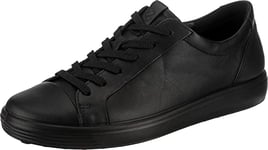 ECCO Women's Soft 7 Sneaker, Black, 3.5 UK