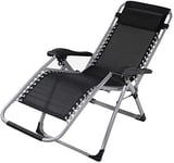 BSJZ Sun Loungers Folding Sun Lounger Folding Chair Sun Deck Chairs Garden Chairs Folding Reclining Lounge Chairs Conservatory Patio Garden Sunbeds for Home Office Dining