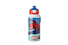 Mepal - Gourde Pop-up Campus - Gourde Étanche pour L'école - Gourde Réutilisable pour Enfant - Sans BPA et Lavable au Lave-Vaisselle - 400 ml - Spiderman