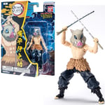 Bandai - Ultimate Legends HD - Figurine d'action Demon Slayer 12 cm - Inosuke Hashibira - Licence Officielle Demon Slayer - Figurine articulée Inosuke - Jouet Enfant 4 Ans et + - VE88963