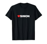 Heart Simon - Clean Minimalist Style - Your Favorite Love T-Shirt