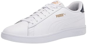 PUMA Men's Smash V2 Sneaker, White, 12 UK