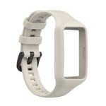 Klockarmband med klockfodral silikon Grå Huawei Band 7 / Band 6 / Band