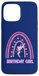 Coque pour iPhone 13 Pro Max Fée d'anniversaire arc-en-ciel mignonne fée anniversaire fille