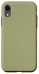 Coque pour iPhone XR Couleur vert olive