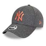 New Era New York Yankees 9forty Adjustable Women Cap Licensed Snap Graphite/Peach - One-Size