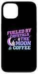 iPhone 13 Fueled By Crystals The Moon Coffee Spiritual Chakra Gemstone Case